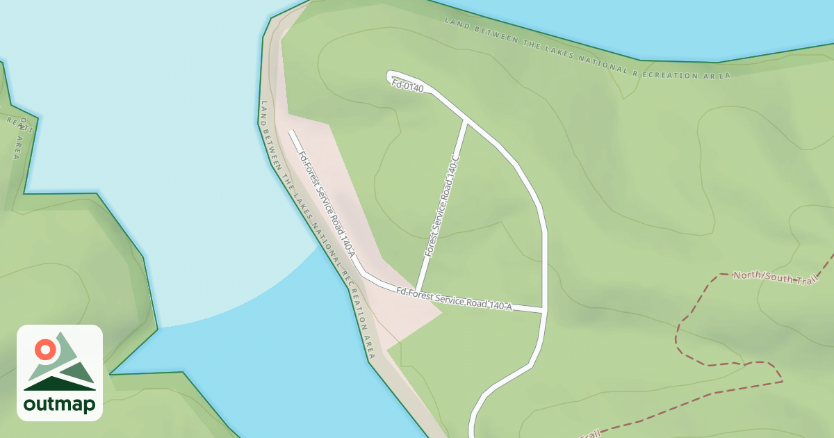 Map of S.B.  SITES 15-17, RAMP ACCESS