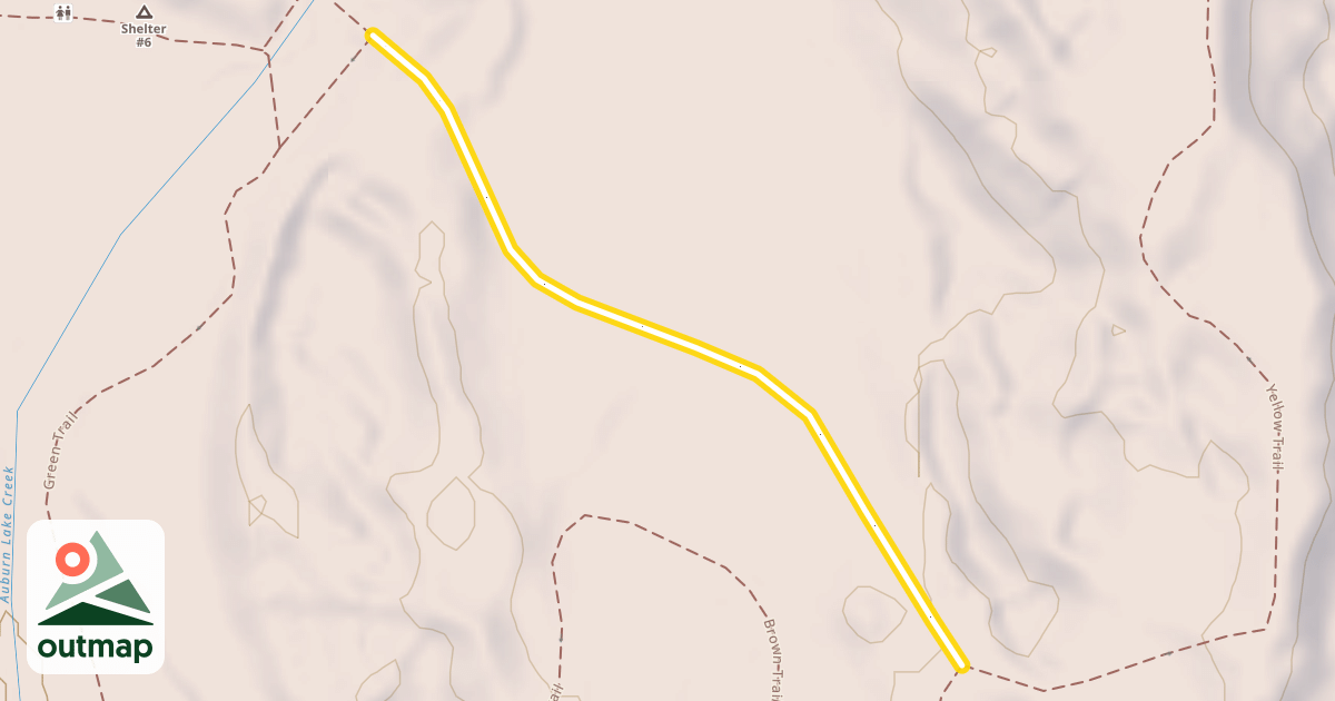 Map of Green Trail