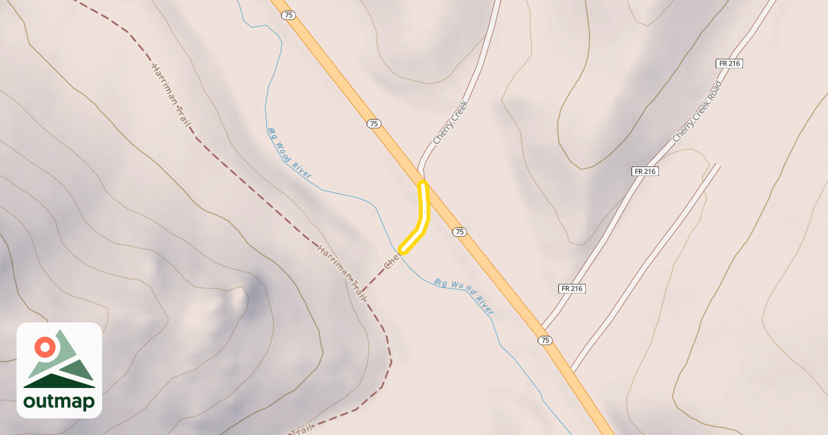 Map of Cherry Creek
