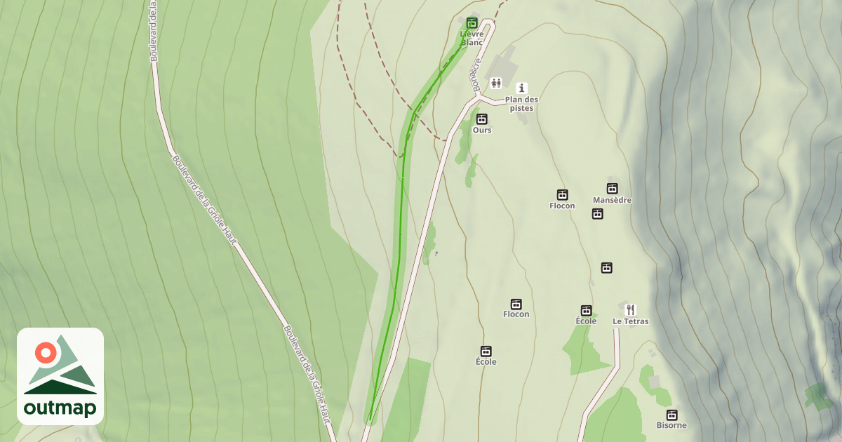 Map of Gentiane
