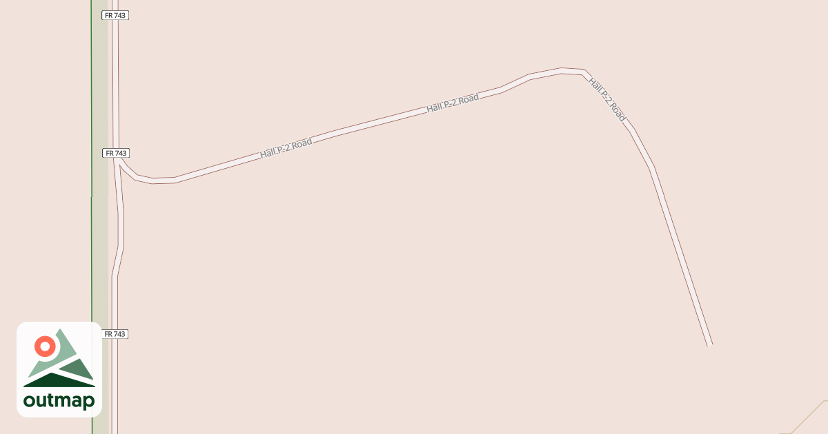 Map of HALL P-2