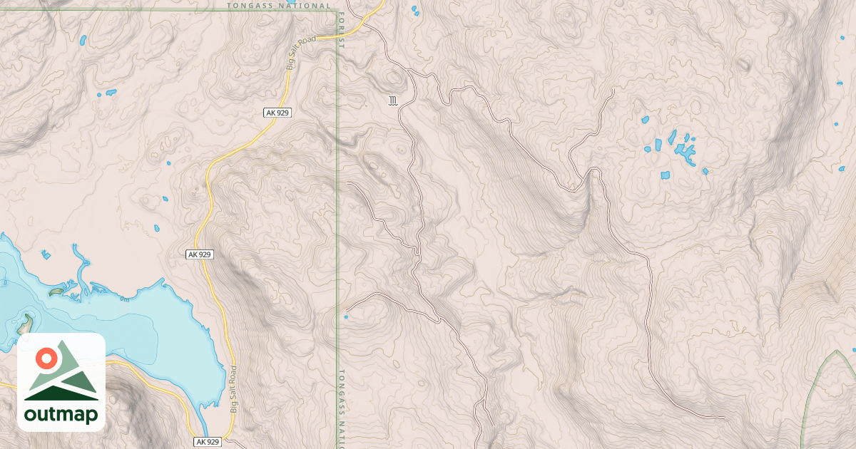 Map of LAKE ELLEN ROAD WEST