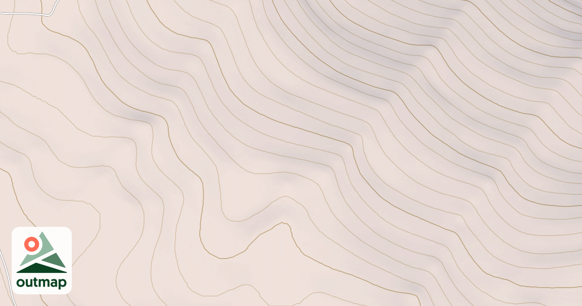 Map of BURNEY MTN SPUR