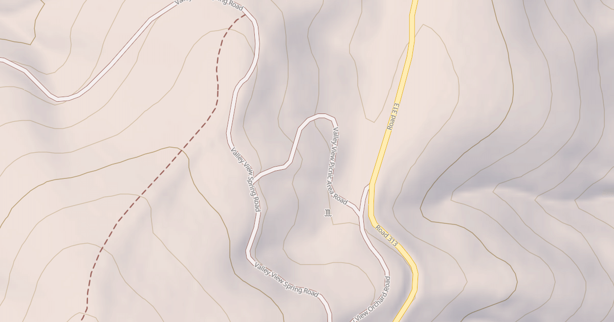 Map preview of VALLEY VIEW PICNIC AREA