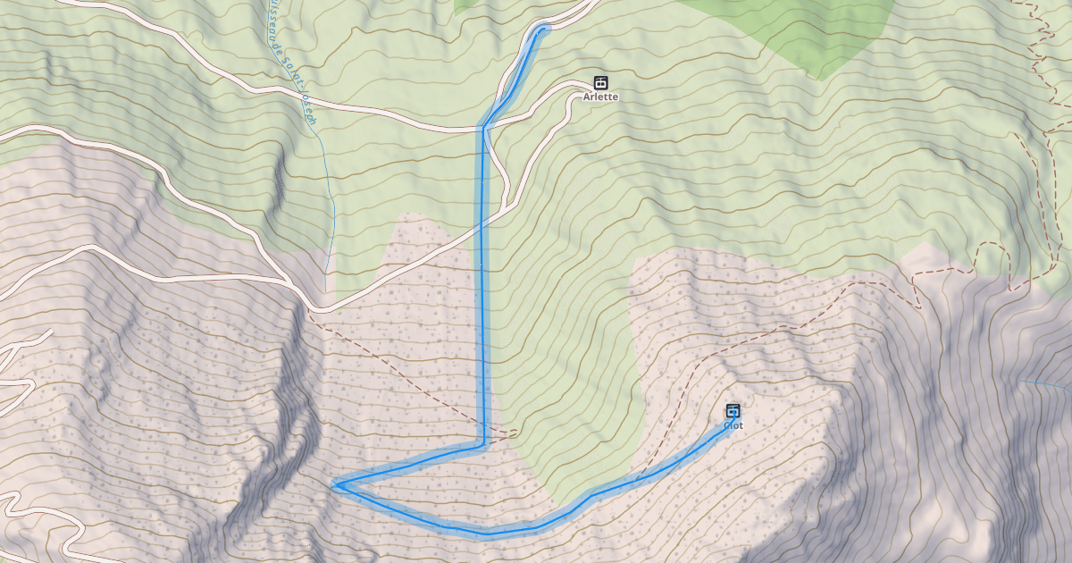 Map preview of Clot