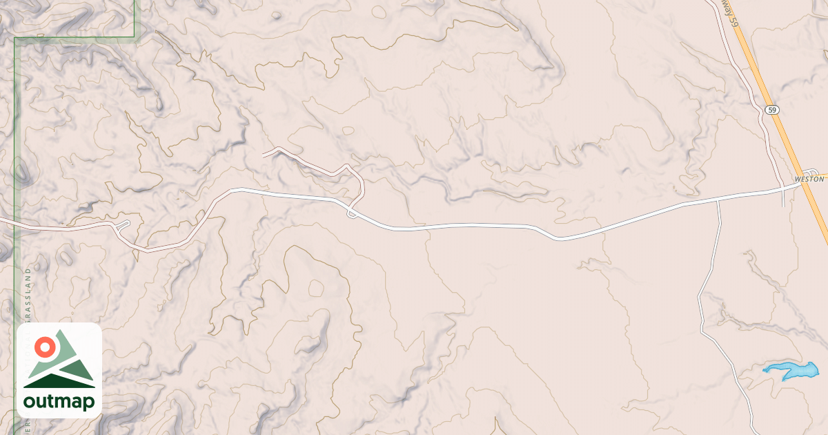 Map of WESTON