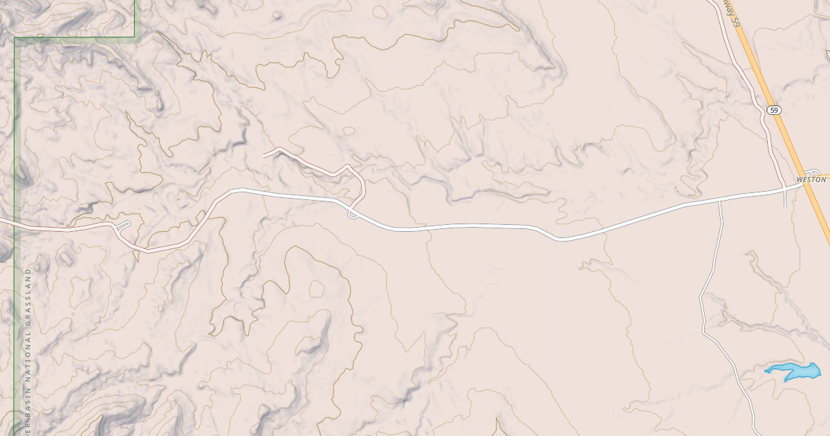 Map preview of WESTON