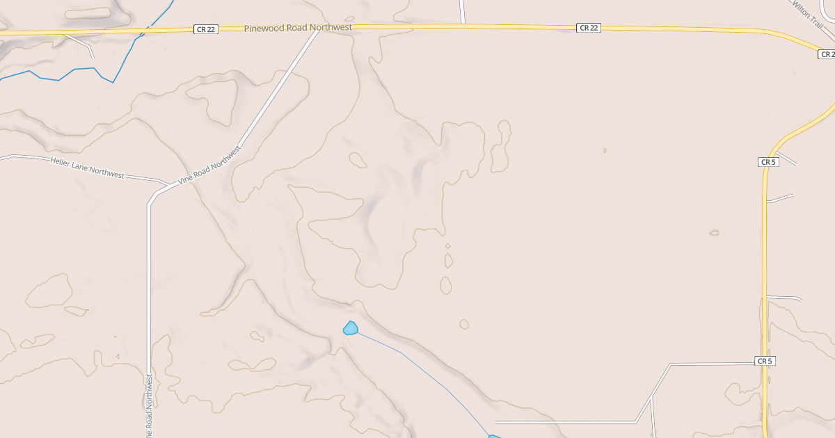 Map preview of Wilton Trails Northwest