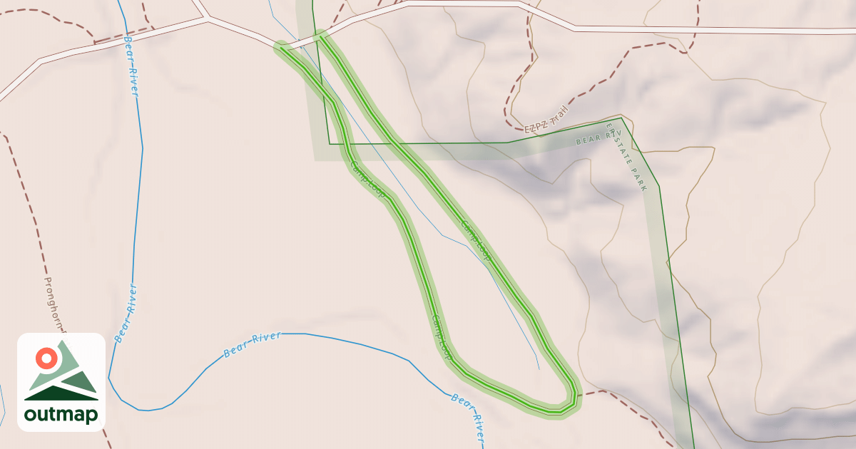 Map of Camp Loop