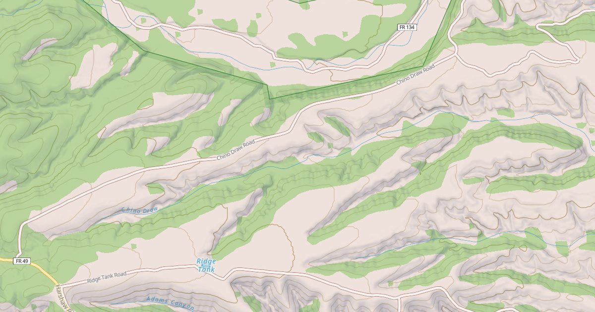 Map preview of CHINO DRAW