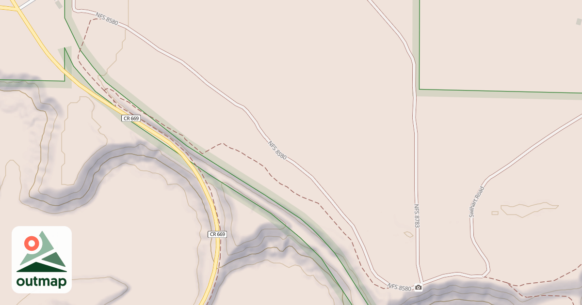 Map of 8580