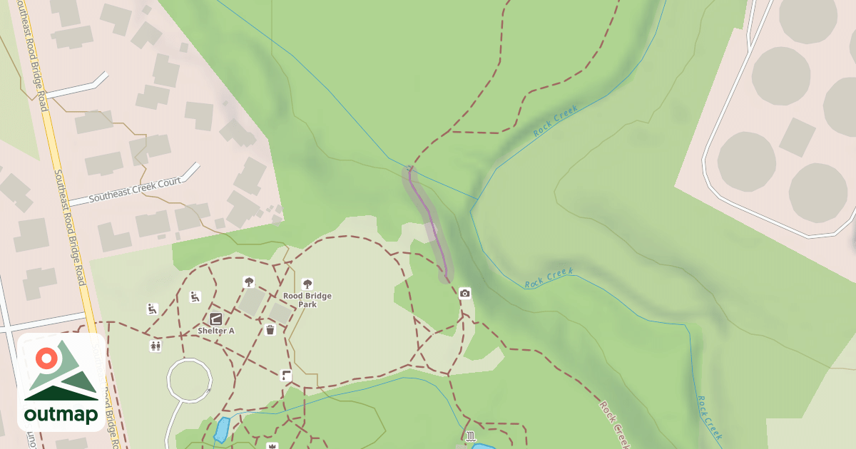 Map of Rock Creek Trail