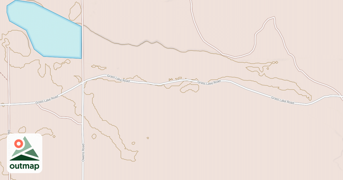 Map of Denton Creek Route