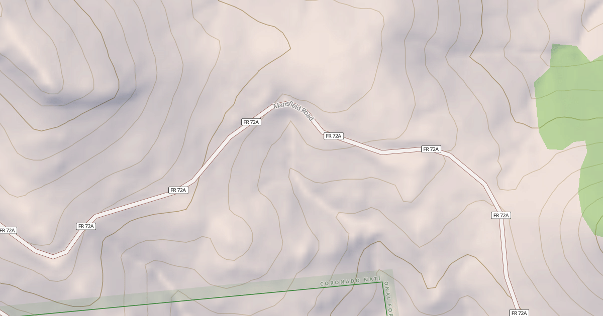 Map preview of MANSFIELD