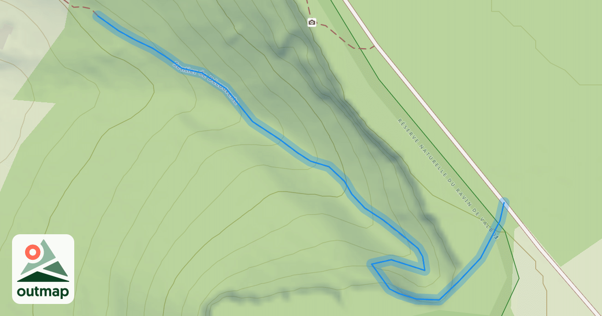 Map of Sentier de Découverte