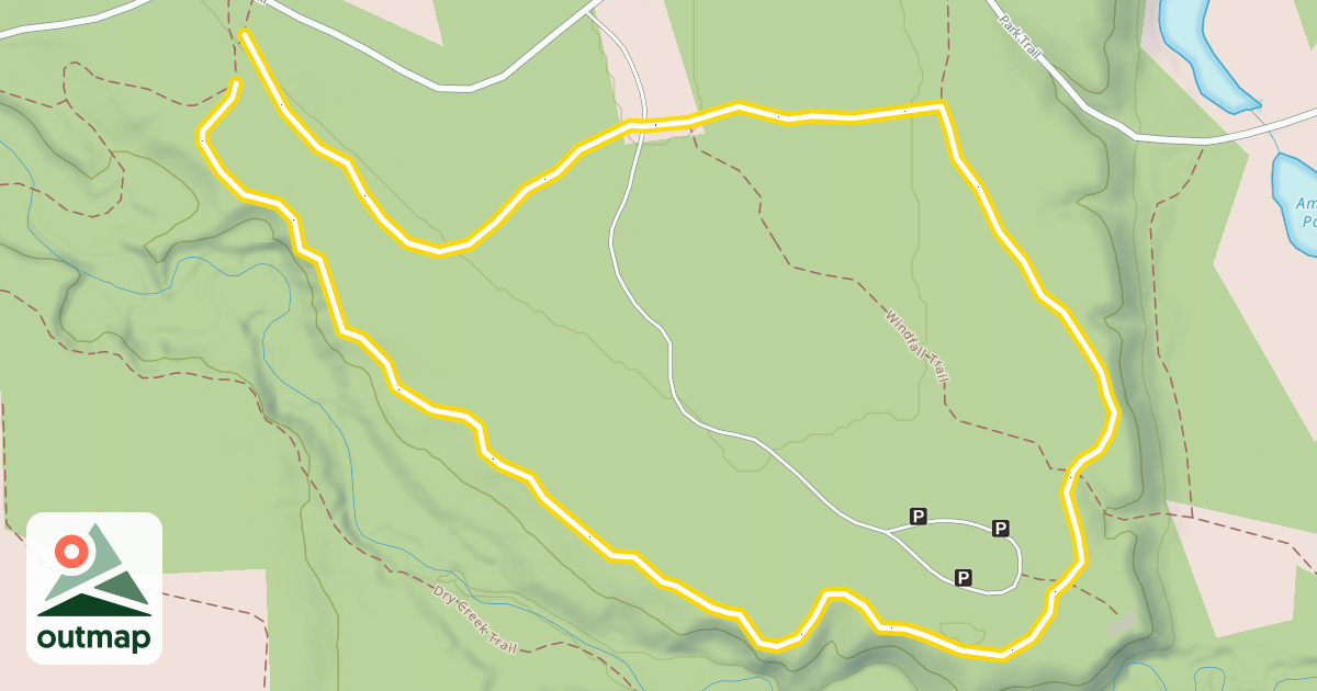 Map of Mitigwaki Loop