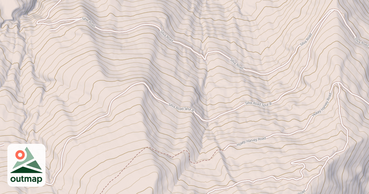 Map of SILVA SPUR B