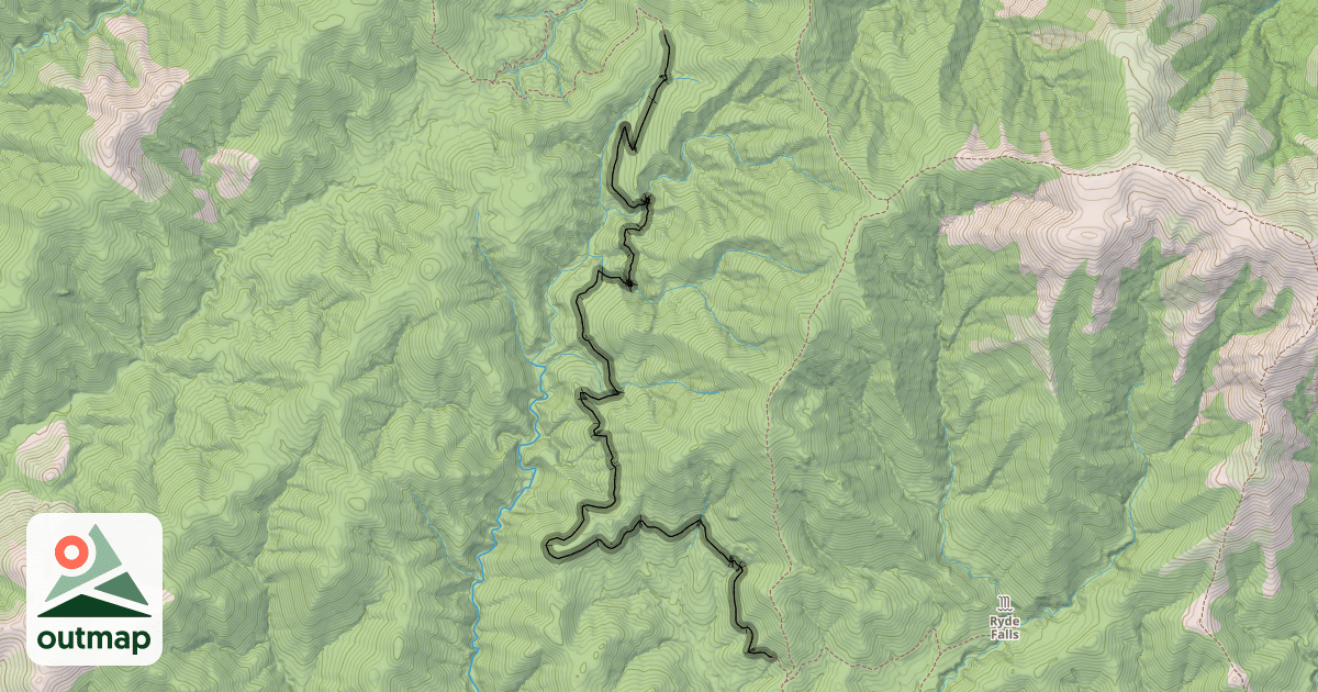 Map of Wharfedale Track