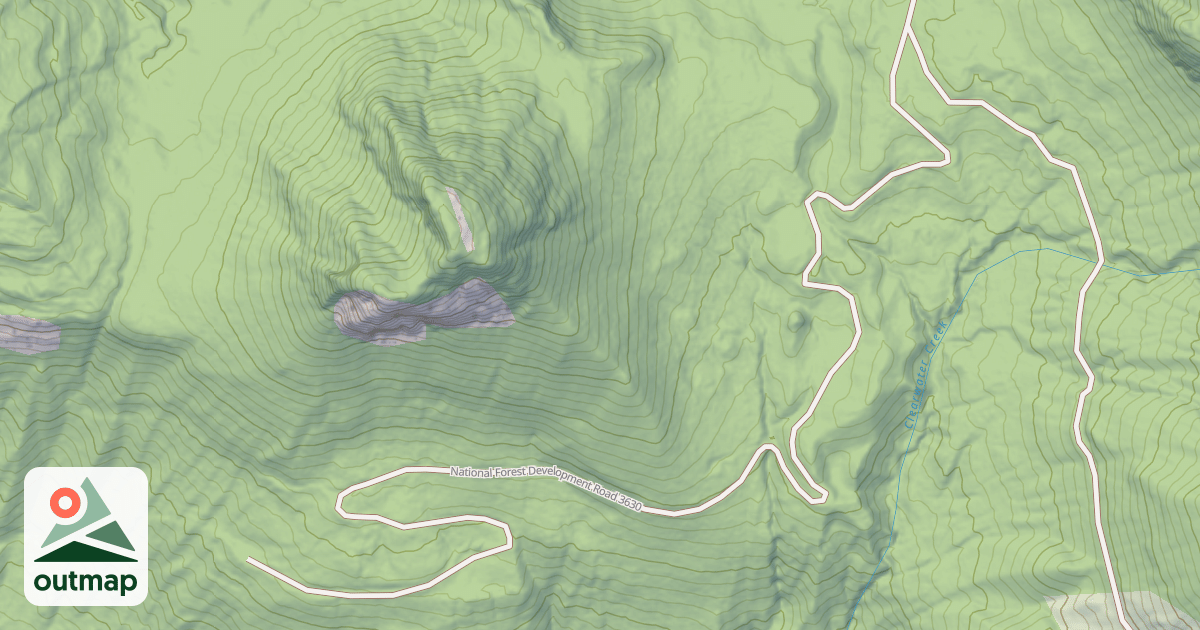 Map of ELK HORN