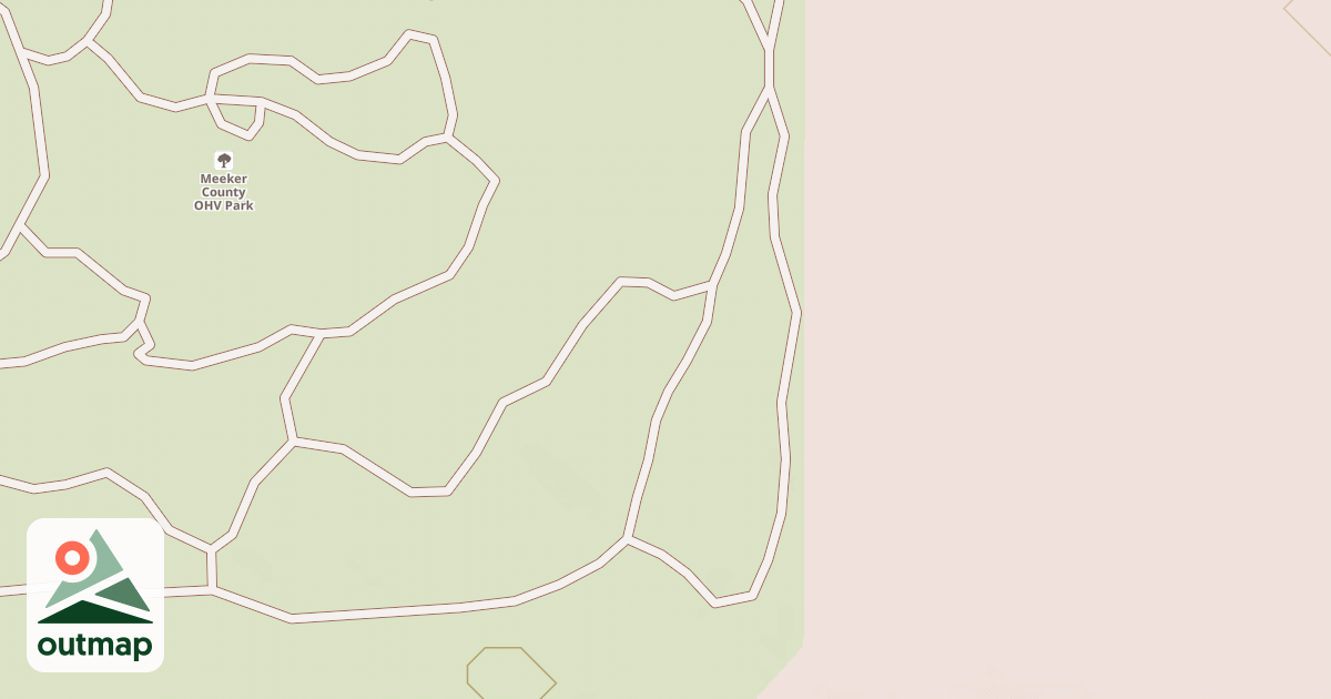 Map of Meeker County ATV/OHM Trails