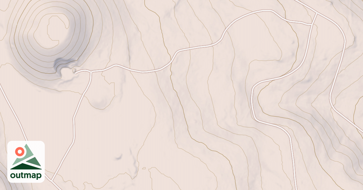 Map of CINDER PIT