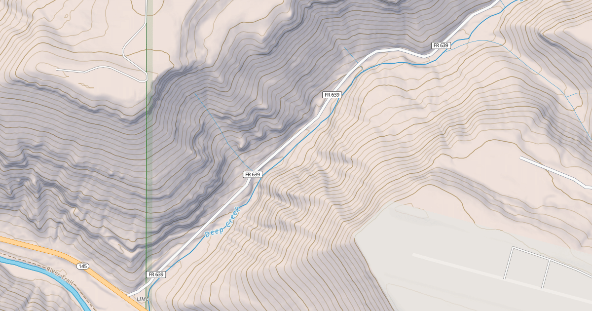 Map preview of DEEP CREEK