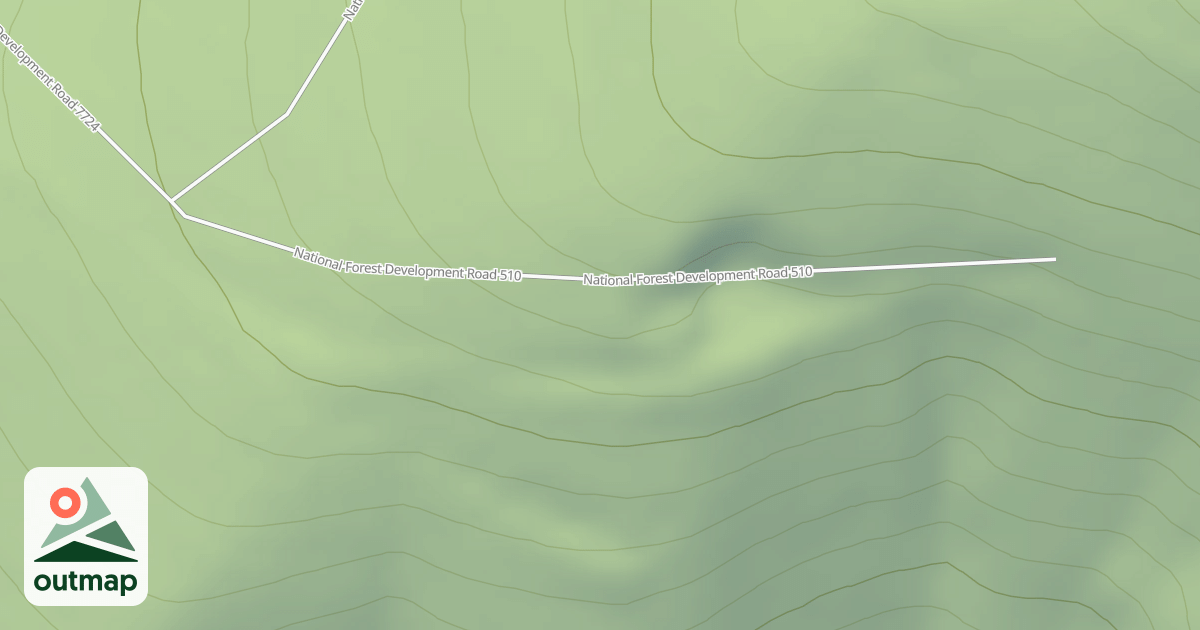 Map of PITCHER MOUNTAIN 1