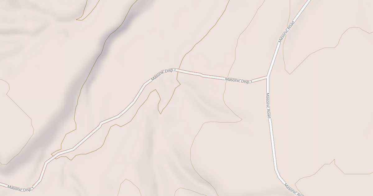 Map preview of MASONIC DISP 1