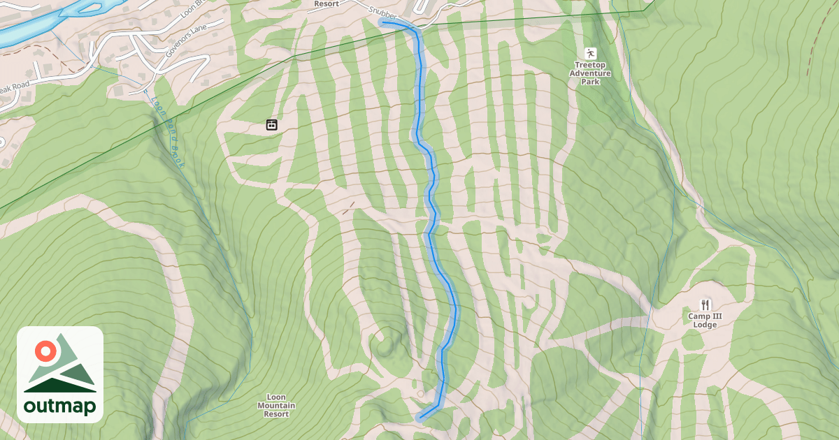Map of Blue Ox