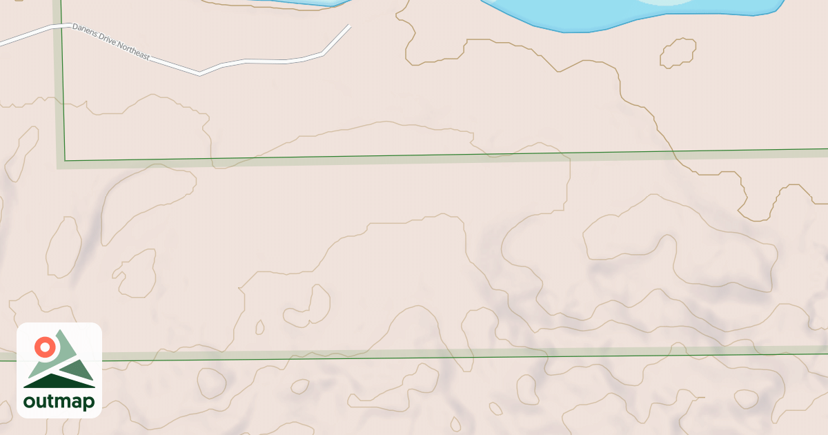 Map of DANENS DRIVE SPUR D