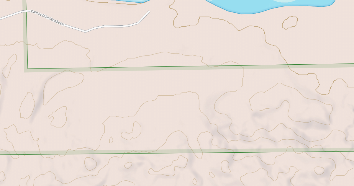 Map preview of DANENS DRIVE SPUR D