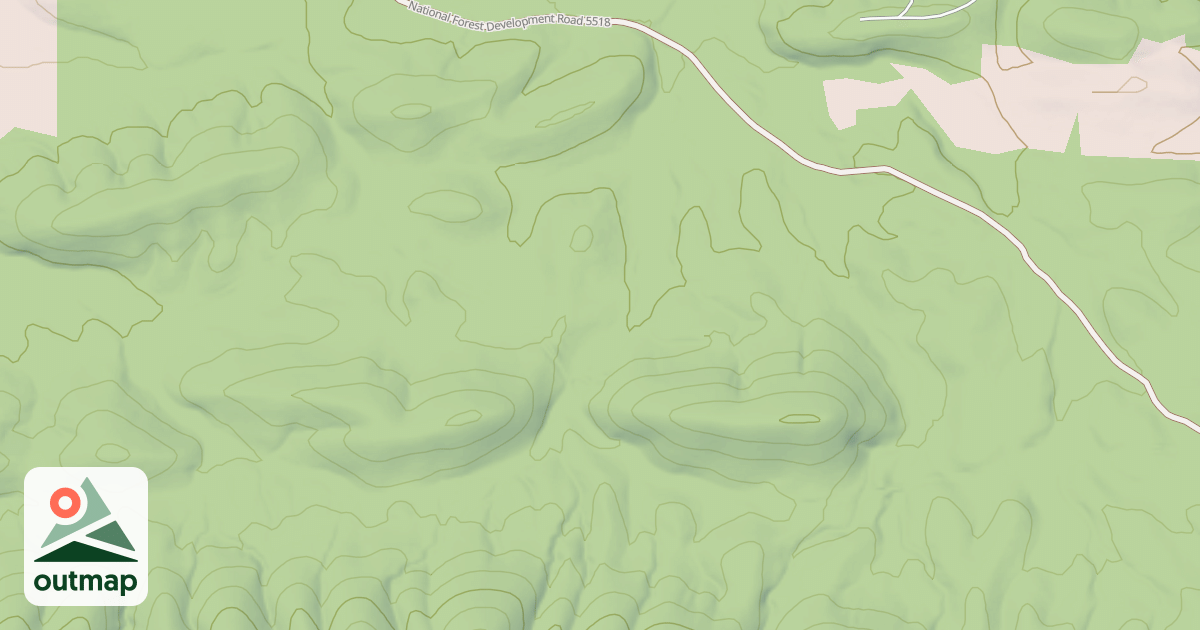Map of ARCH SPUR