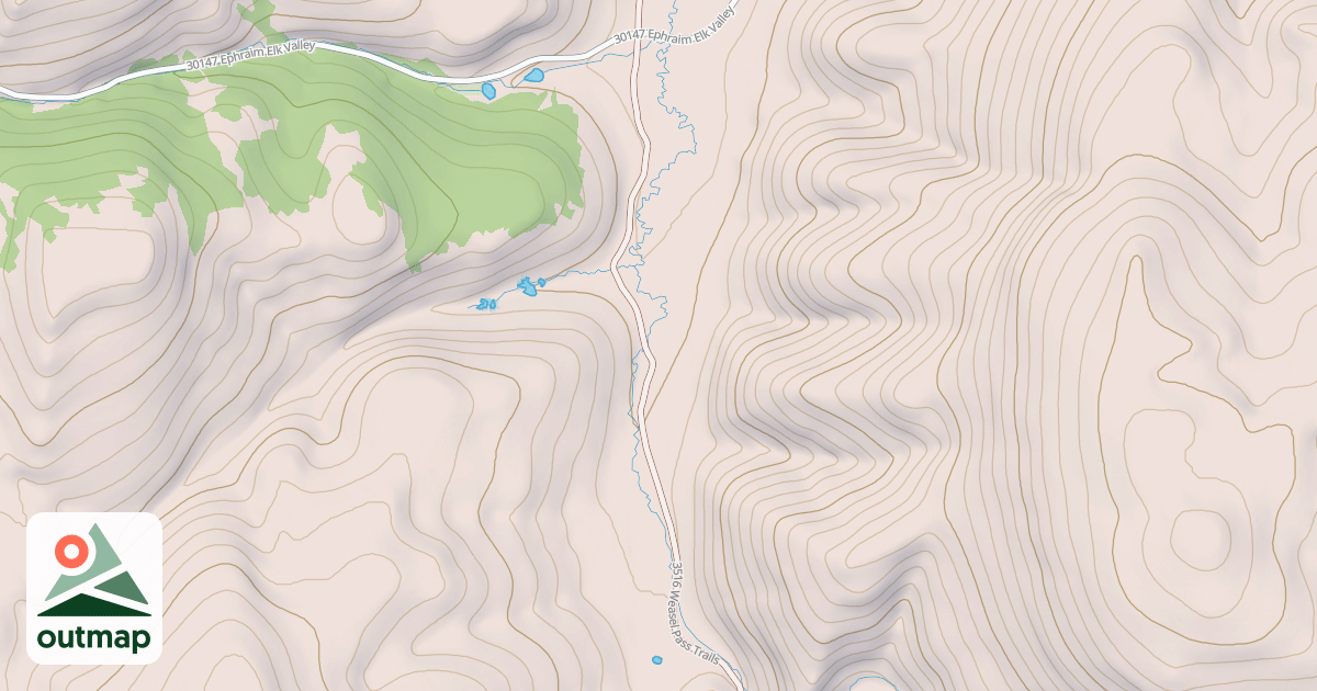 Map of LITTLE ELK VALLEY