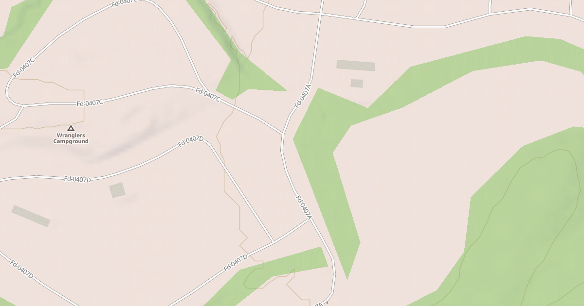 Map preview of WRANGLER'S CAMP ROAD
