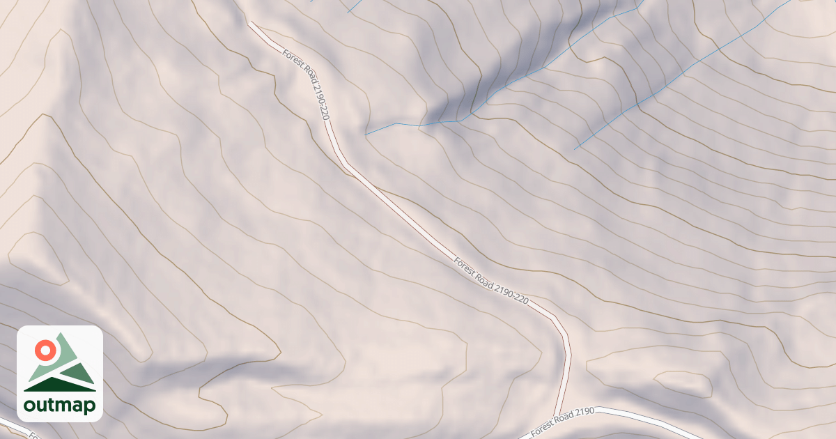 Map of USFS National Forest System Roads {12199A9E-3C8E-4CB2-A4A9-14F3BA3F80DF}
