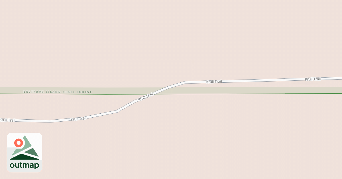 Map of Warroad/Roseau Trails