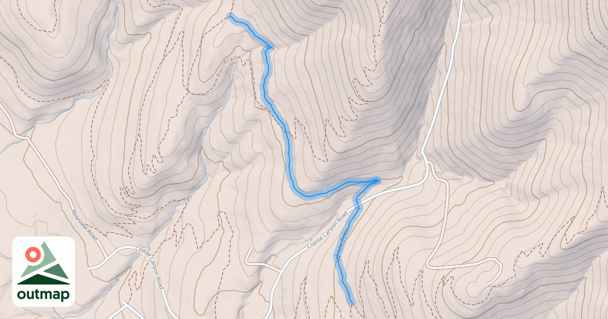 Map of Myrtle Trail