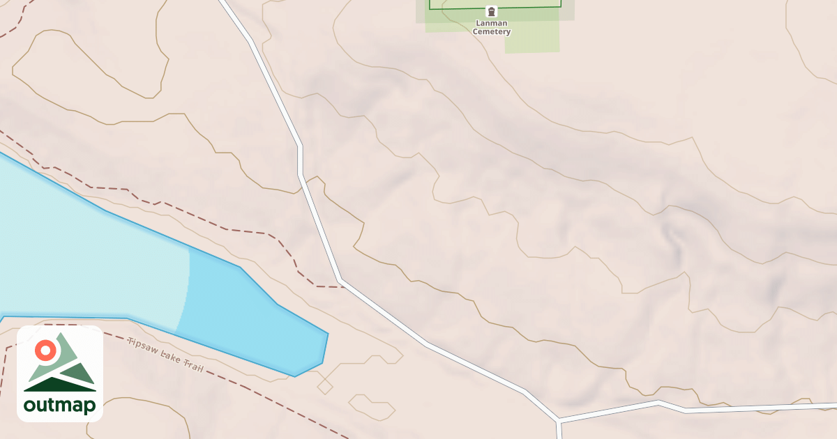 Map of LANMAN CEM. SEC. 1