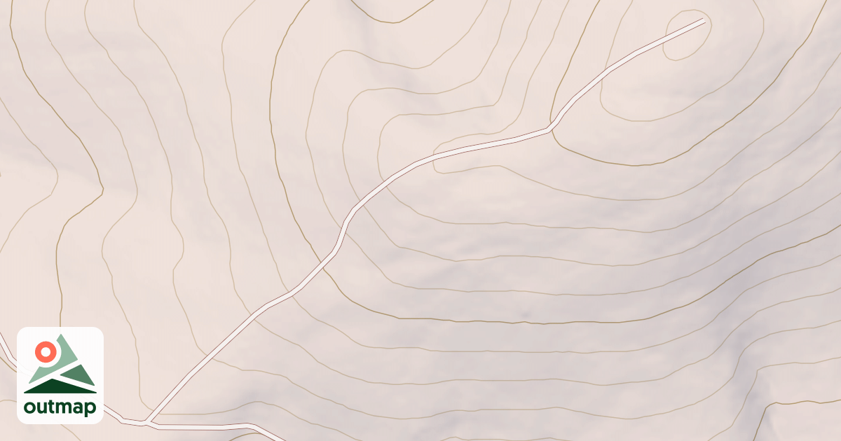 Map of BEARPAW MTN  SPUR