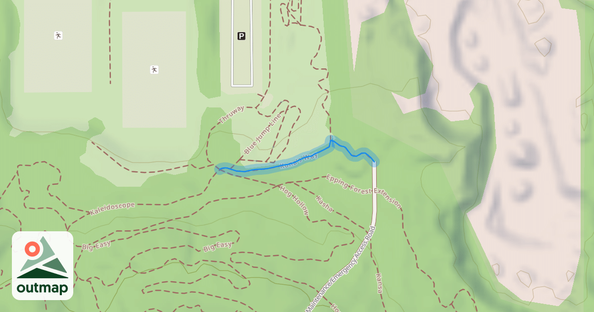 Map of Kona's Way