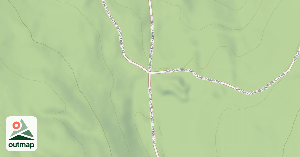 Map of FRISCO MTN