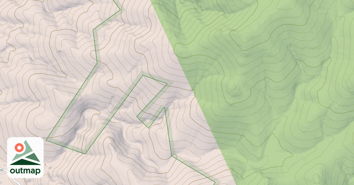 Map of BERLIN CANYON