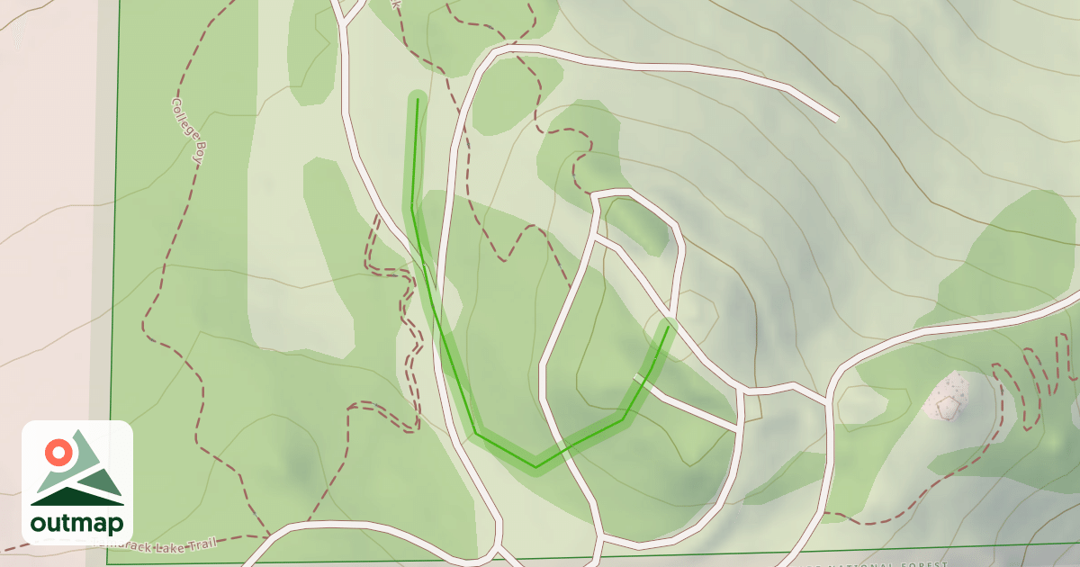 Map of Rich's Run