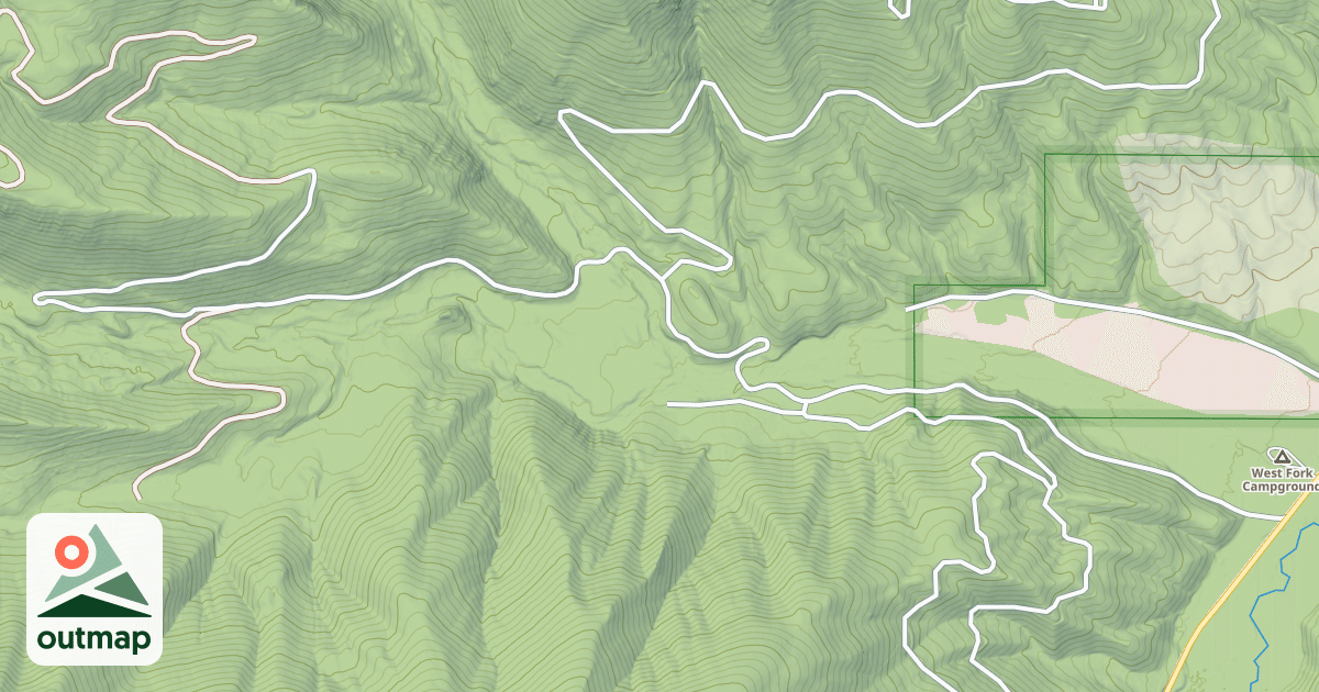 Map of (FDR) SODA SPRINGS