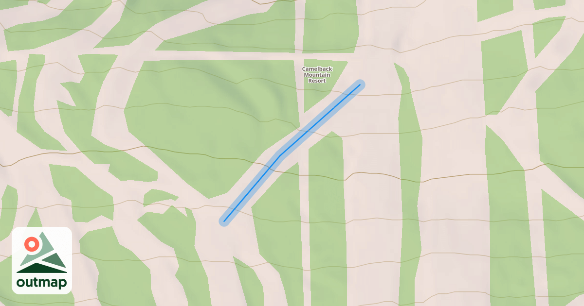 Map of Lower Moore's Ramble