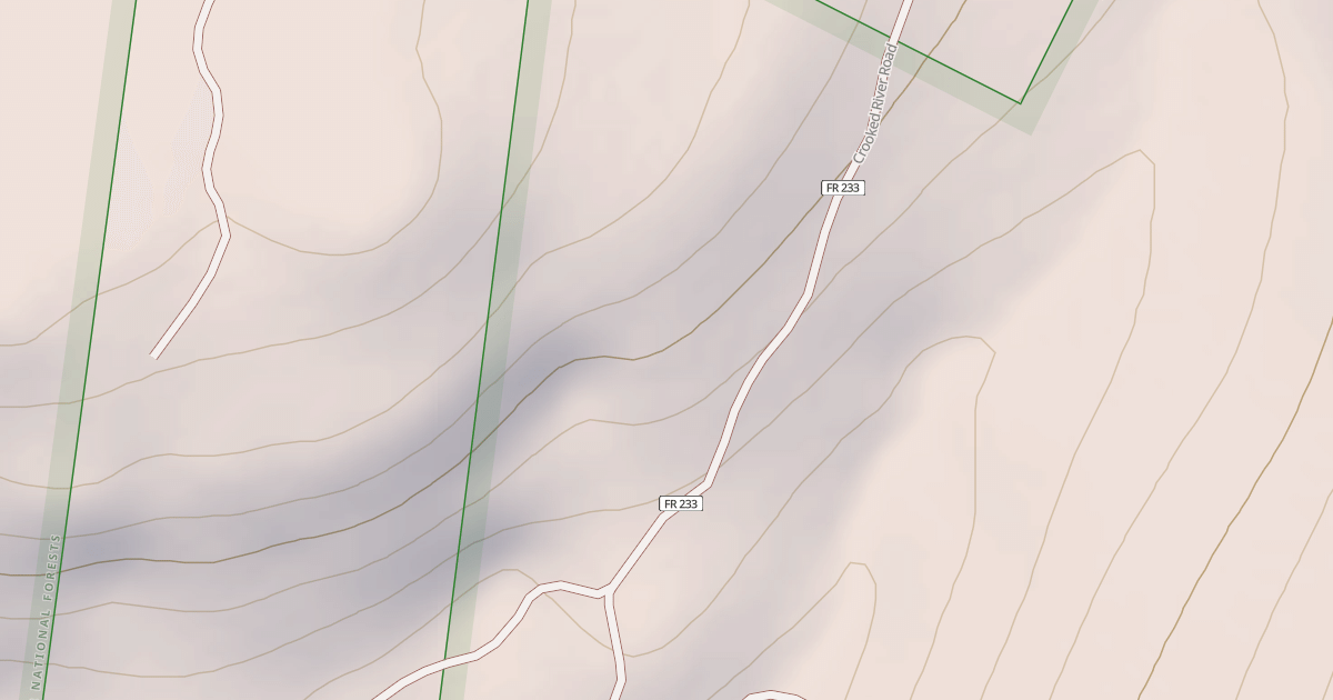 Map preview of CROOKED RIVER