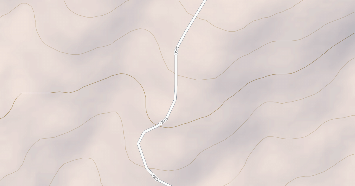 Map preview of Twin Lakes Road