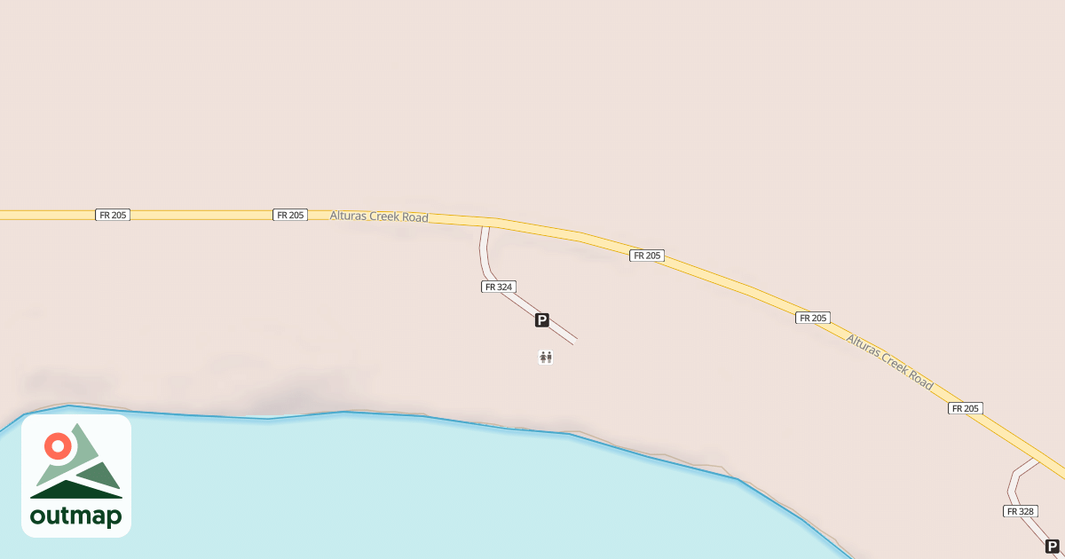 Map of ALTURAS LAKE P G