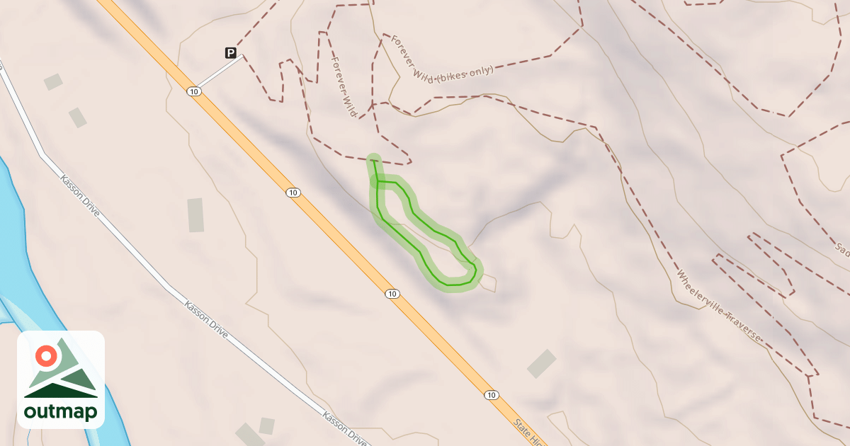 Map of Wheelerville Skills Area