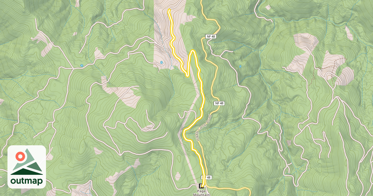 Map of Old Level Road
